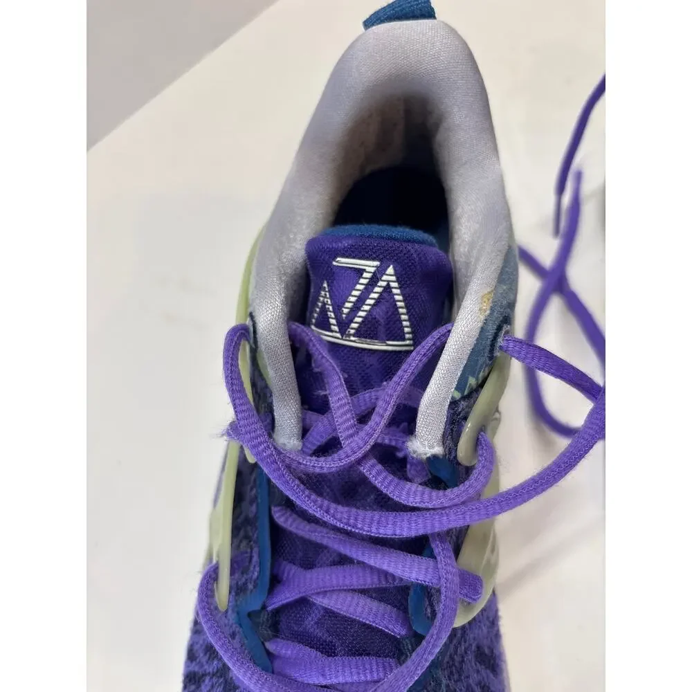 Nike KD 15 Men’s Size 7.5 Purple Green Basketball Shoes DC1975-500